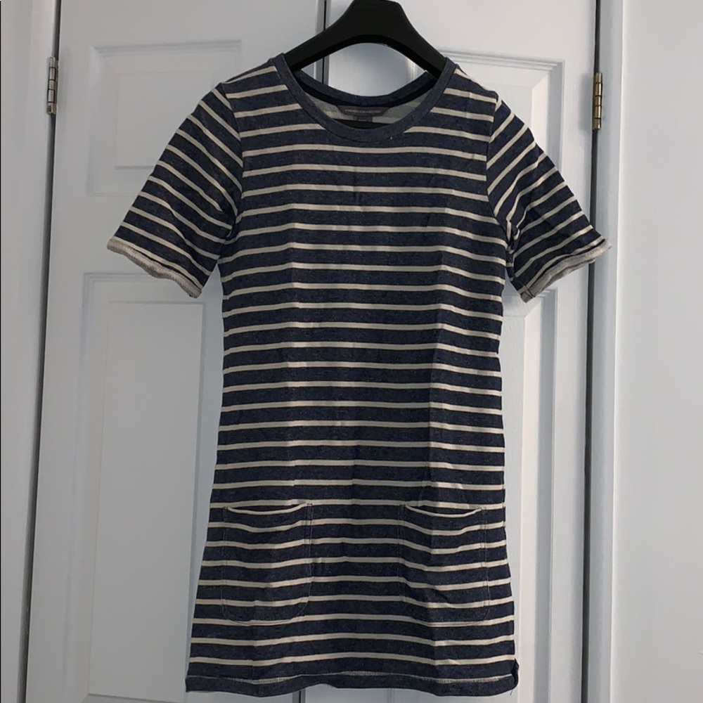 French Connection Nautical Sweatshirt Dress